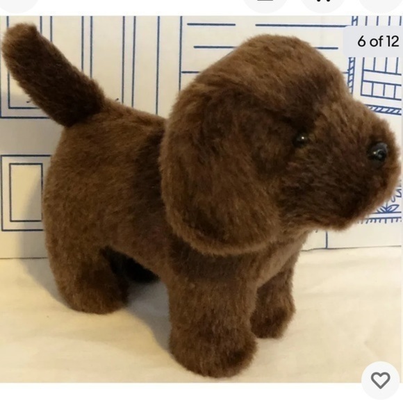 American Girl Chocolate chip brown lab puppy dog - Picture 4 of 4